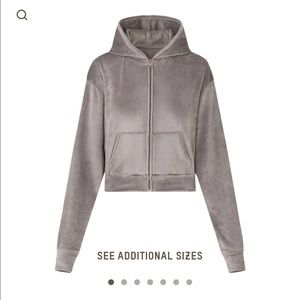 Skims Velour Hoodie